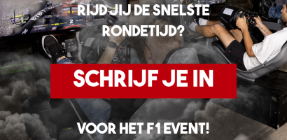 Schrijf je nu in voor de F1 Grand Prix!